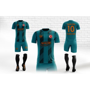 Dijital Baskı Erkek Futbol Forma - 11